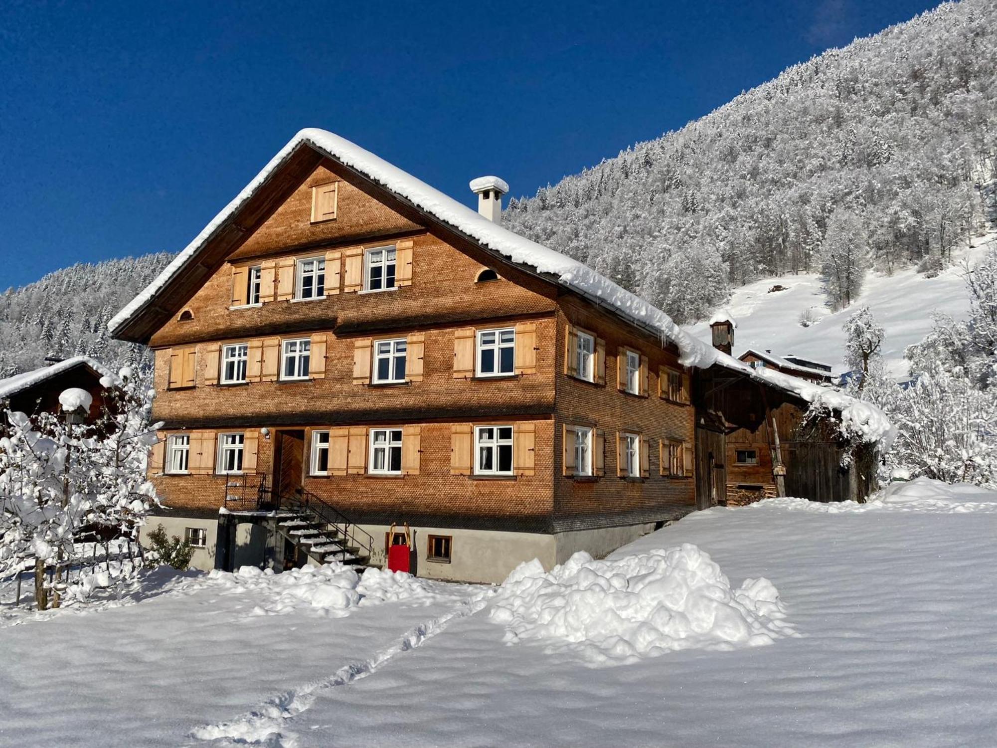 Bregenzerwaelderhaus Ambros Villa Bezau Eksteriør bilde