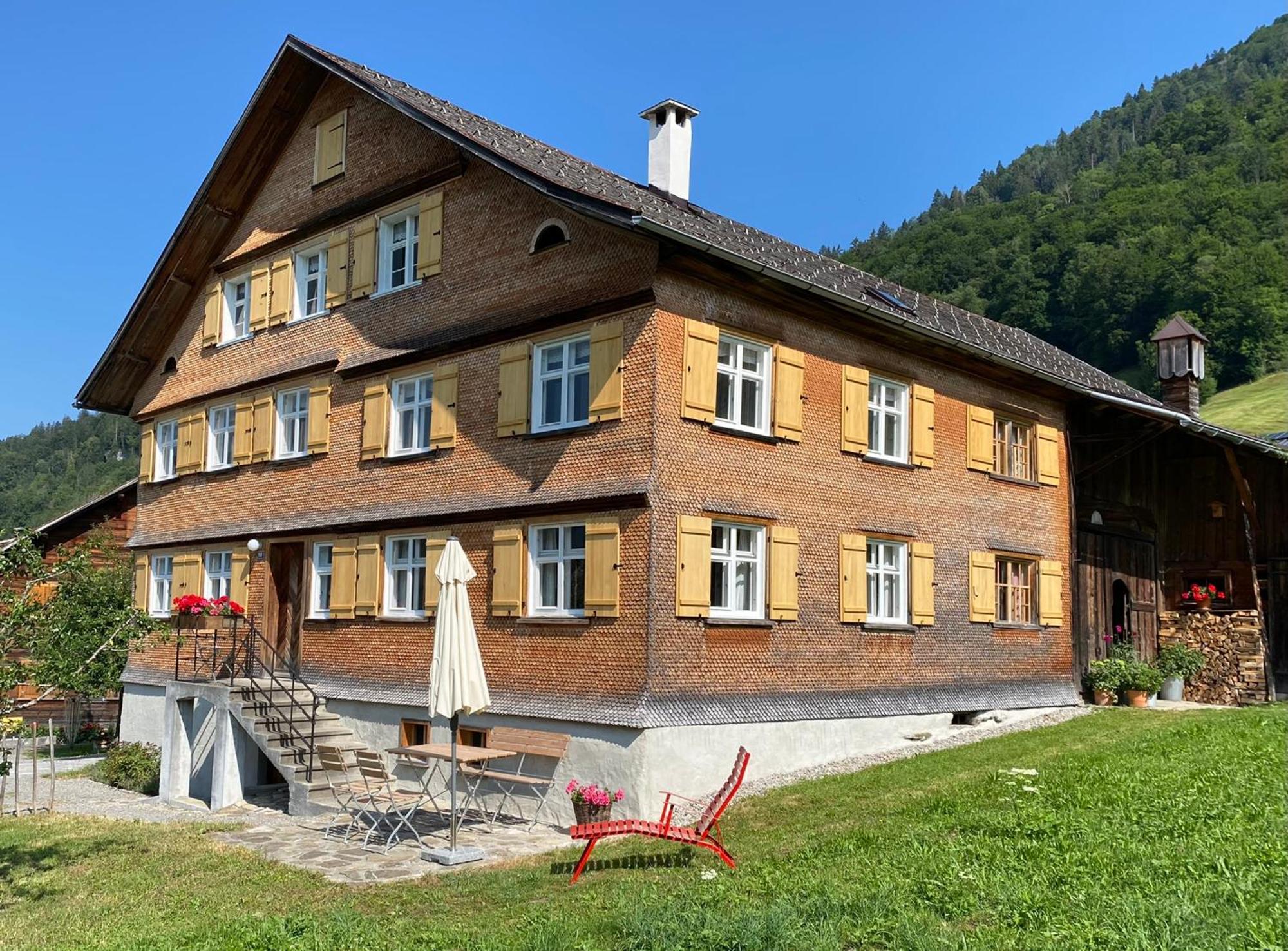 Bregenzerwaelderhaus Ambros Villa Bezau Eksteriør bilde